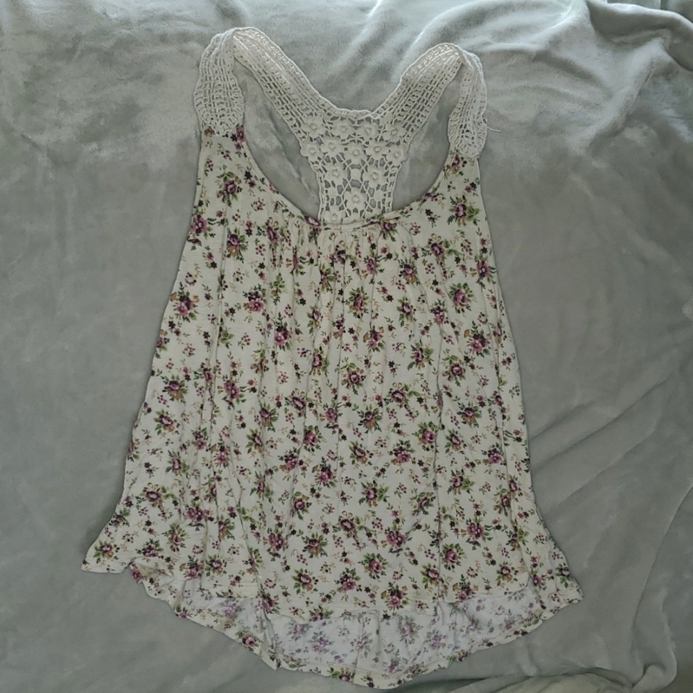 Beautiful Floral Tank Top